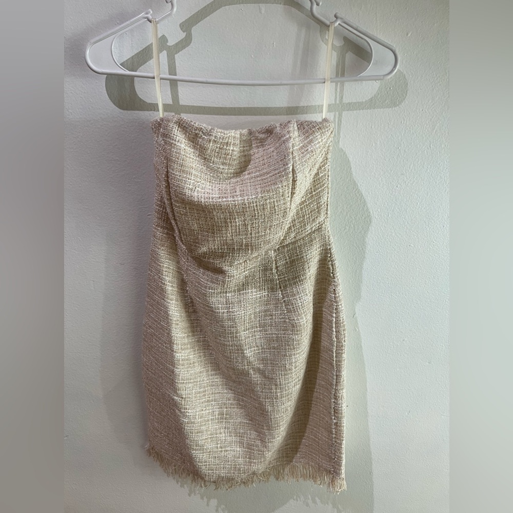 Tweed mini dress